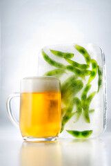 ビールと枝豆