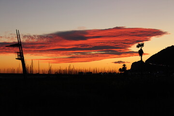 Fototapeta premium Mediterranean sunset