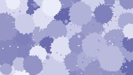 Obraz premium A pattern of randomly dripping watercolor stains in verу peri