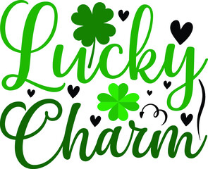 Lucky charm vector arts design