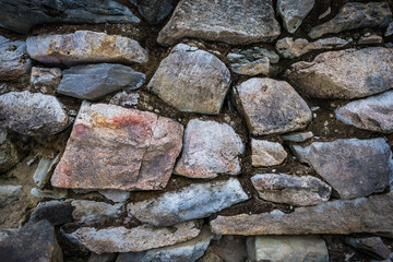 Old fireplace chimney for abandoned farmhouse by Hongsetra up in the Totenåsen Hills, Norway.