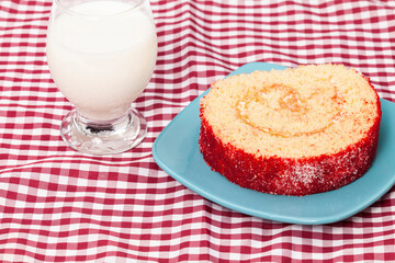 Tasty Sweet Guava Roll, Traditional Colombian Dessert