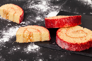 Tasty Sweet Guava Roll, Traditional Colombian Dessert