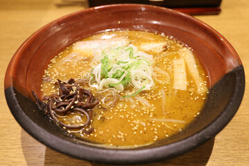 関西の味噌ラーメン