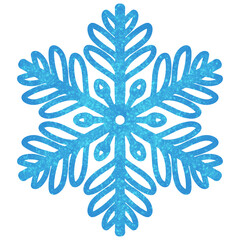paint snowflakes illustration. sign of winter, cold weather, symbol of unique beauty. Hand painted drawing, isolated on white background.