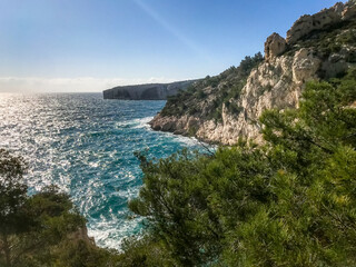 Obraz premium Calanques, creeks of marseille