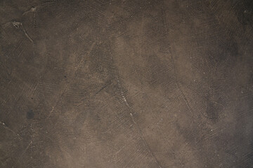 Dark brown seamless concrete texture. Stone wall background. High quality photo