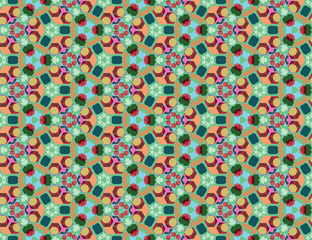 Color kaleidoscope background