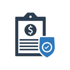 Investment Security Clipboard Icon