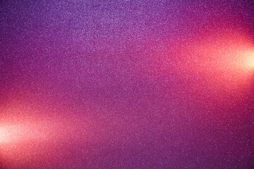 Grainy dark lilac background with two short horizontal light red beams of light