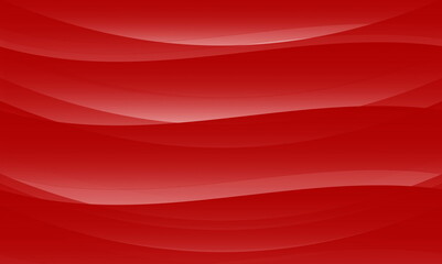Wave flow shape red gradient design abstract science background