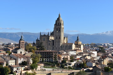Fototapeta na wymiar Catedral de Segovia