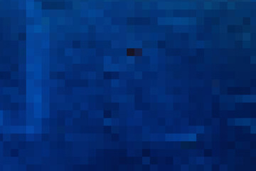 Dark blue abstract geometric pattern background. Gradient background. Minimal geometric halftone gradients for presentation, magazines, fliers, annual reports, posters and business cards. Vector