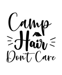 Fototapeta premium Camping SVG Bundle, Happy camper svg Camping SVG Camper Svg Camping Quote Svg adventure svg Camp Life SVG cut file, Travel adventures Svg