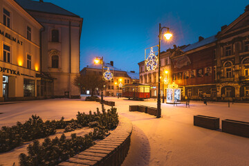 Fototapeta na wymiar Tarnów, view of the town