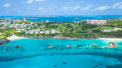 Drone Photography of Bermuda Landscapes and Ocean