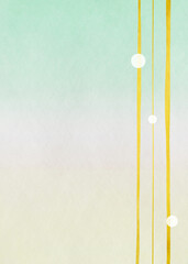 Modern washi paper background. Templates for New Year's cards, message cards, postcards, etc. Asian design patterned Japanese paper texture.