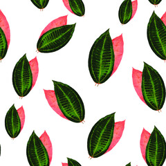 Spring flowers print. Seamless floral pattern. Plant design for fabric, cloth design, covers, manufacturing, wallpapers, print, gift wrap and scrapbooking Free Download Vector