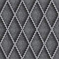 Abstract seamless background. Noise structure with rhombuses