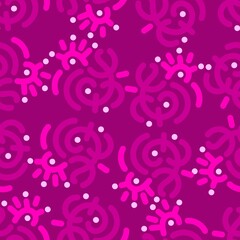 pink abstract seamless pattern creative vintage design background vector illustration