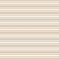 Fototapeta premium Minimal ecru jute plain horizontal stripe texture pattern. Two tone washed out beach decor background. Modern rustic brown sand color design. Seamless striped distress shabby chic pattern. 