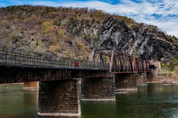 Bridge at Harpers Ferry National Historical Park, West Virginia, USA