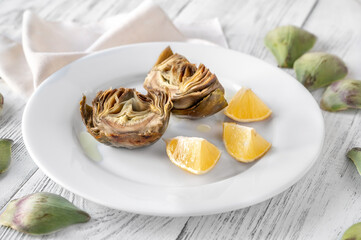 Baked Artichoke