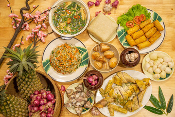Vietnamese Lunar New Year Meal