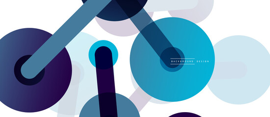 Network concept abstract background. Dots connection. Big data idea. Business template for wallpaper, banner, background or landing