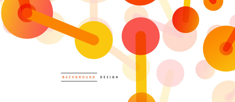 Network concept abstract background. Dots connection. Big data idea. Business template for wallpaper, banner, background or landing