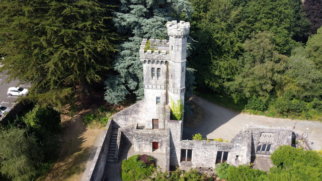 Aerial photo of Drum Manor Forest Park Co Tyrone Northern Ireland