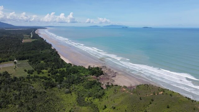 The Pugu, Gondol, Siar and Pandan Beaches of Lundu area at the most southern part of Sarawak and Borneo Island