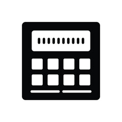 Black solid icon for col calculation