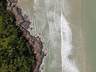 The Pugu, Gondol, Siar and Pandan Beaches of Lundu area at the most southern part of Sarawak and Borneo Island