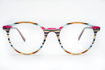 glasses isolated on white