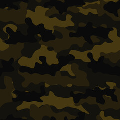 Fototapeta premium Hunting camouflage. Forest print for clothes.