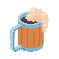 Vikings Beer Mug Composition