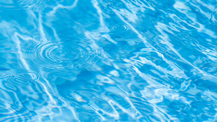 背景素材　リゾートプールで感じる夏色のイメージです。