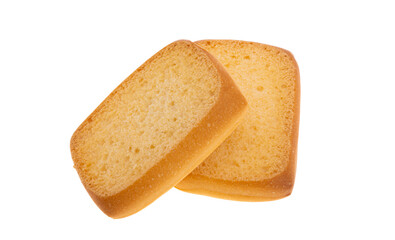 small croutons isolated