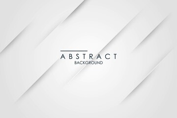 Obraz premium abstract white light shadow dimension layers backgroud. eps10 vector