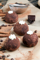 traditional dessert sweetness chocolate potato