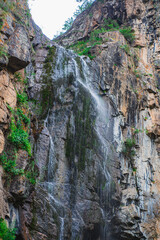 waterfall in yosemite