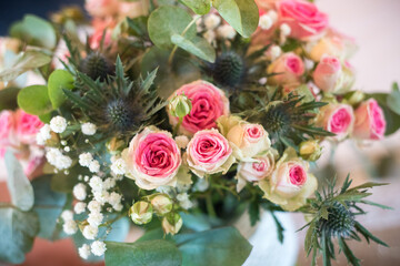 Décoration de table de mariage, campagne