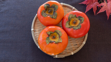 日本の柿「富有柿」