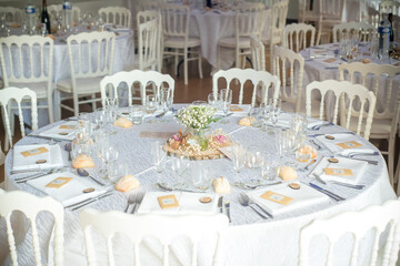 Décoration de table de mariage
