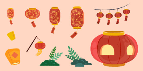 Festive lantern collection