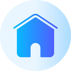 home gradient icon