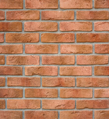 Brick texture. Simple natural detailed brick background