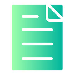 paper gradient icon