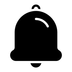 bell glyph icon